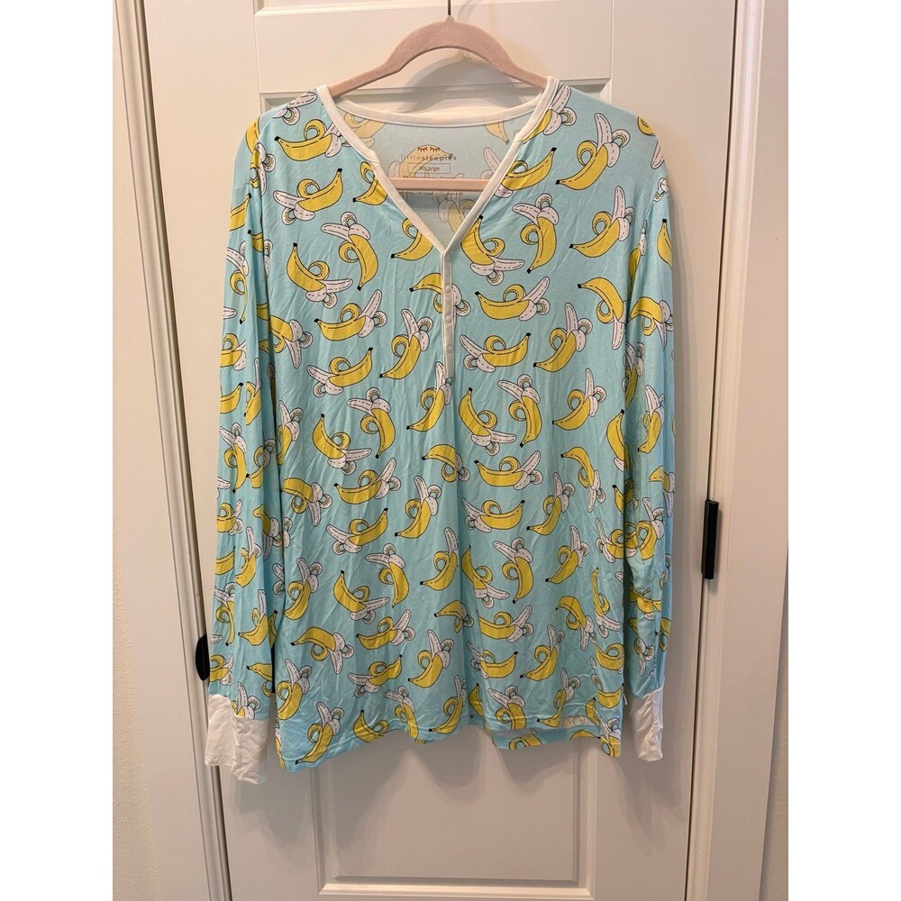 Little Sleepies Women’s Bananas Long Sleeve Sleep Shirt